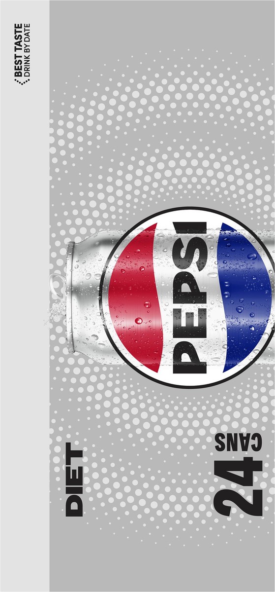 slide 2 of 6, Pepsi Soda, Diet, 24 ct; 12 oz