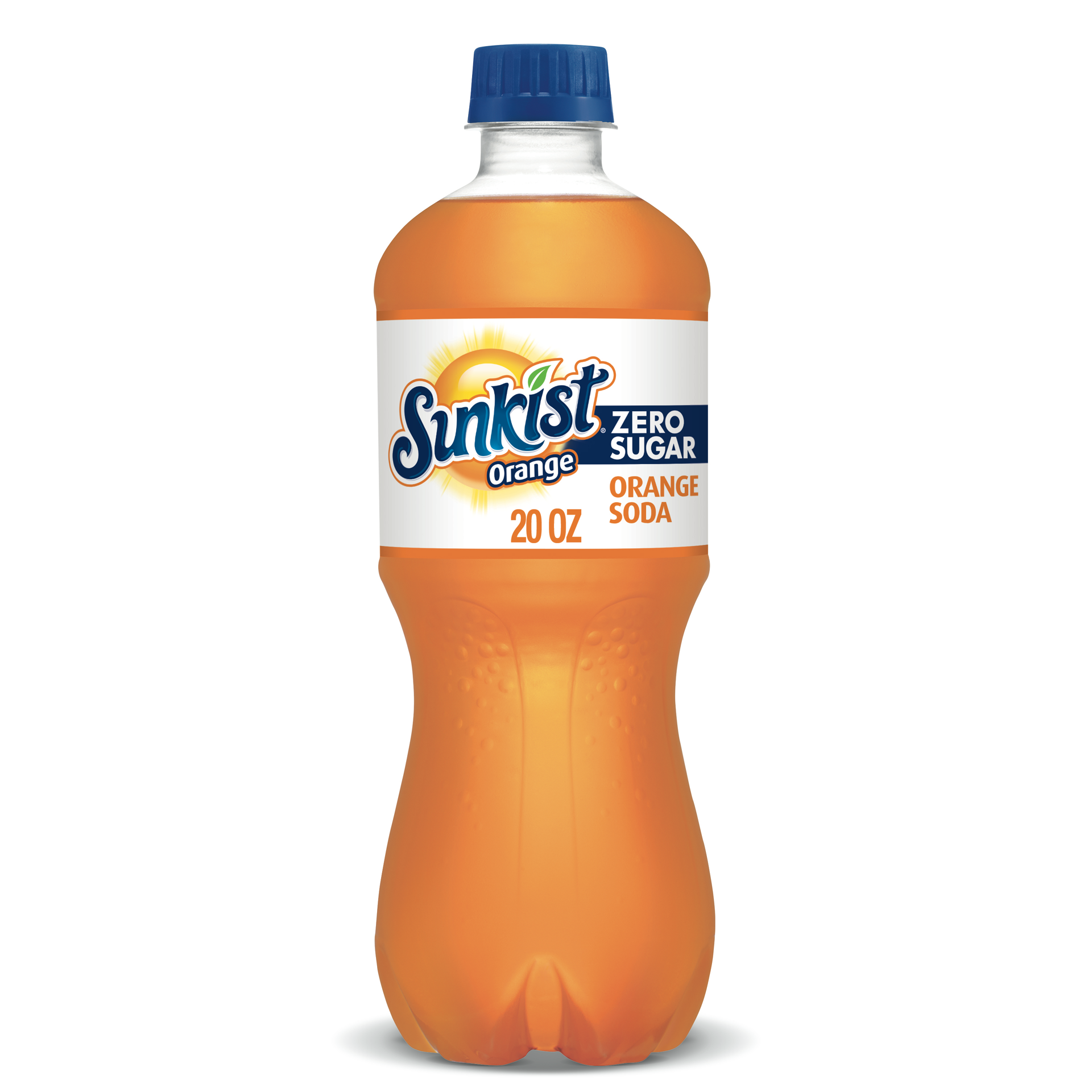 slide 1 of 31, Sunkist Zero Sugar Orange Soda, 20 fl oz bottle, 20 fl oz