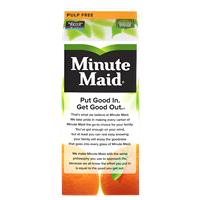 slide 4 of 13, Minute Maid Orange Juice Kids Plus Carton- 59 fl oz, 59 fl oz