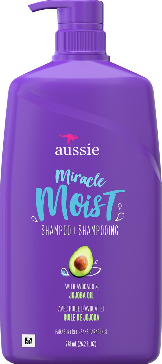 slide 3 of 3, Aussie Miracle Moist Shampoo 778 ml, 778 ml