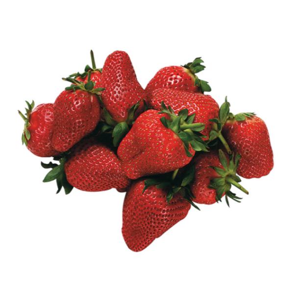 slide 1 of 1, Delice de France Strawberries Half Flats, 1 ct