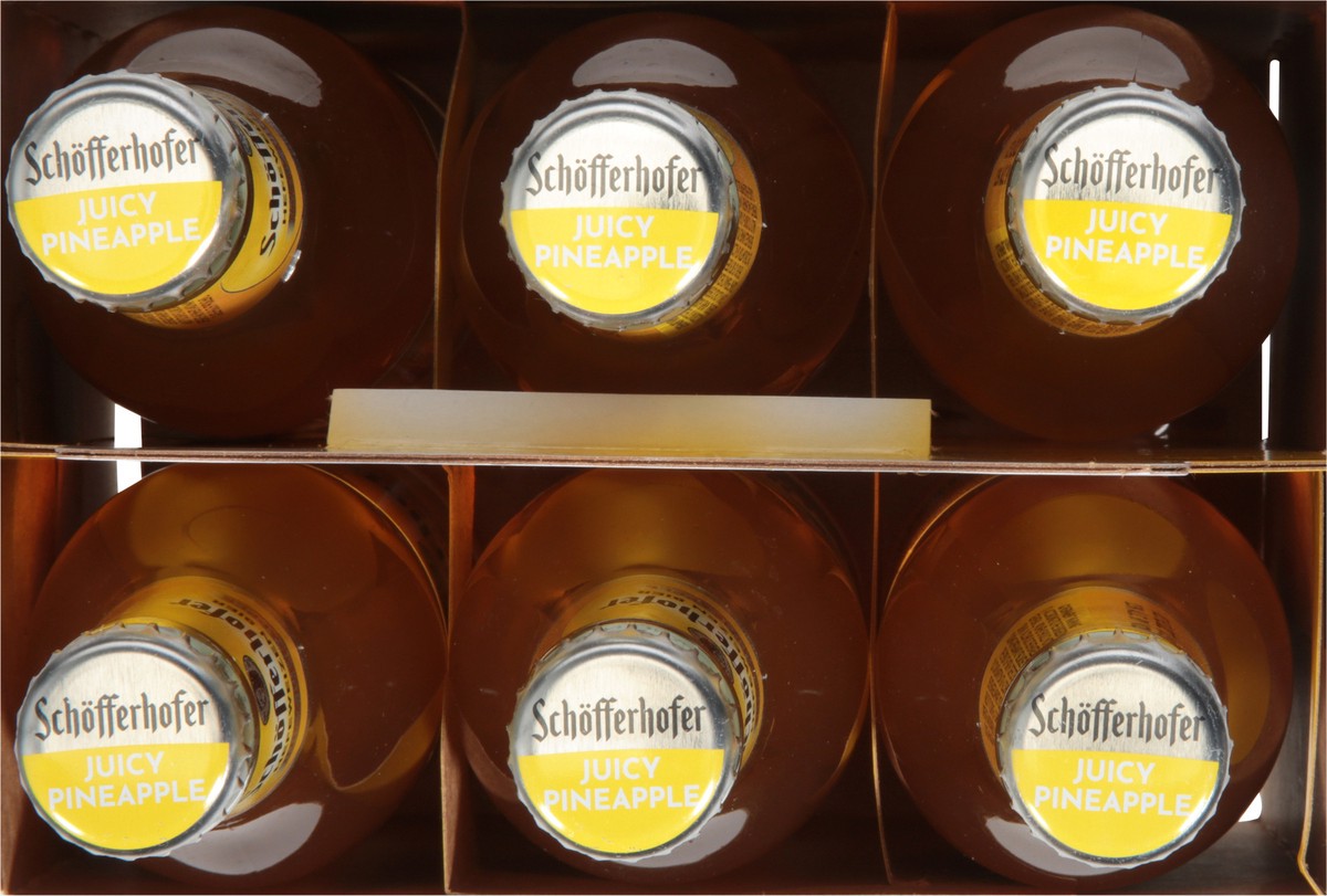slide 9 of 9, Schöfferhofer Hefeweizen Juicy Pineapple Beer 6 - 11.2 fl oz Bottles, 11.2 oz