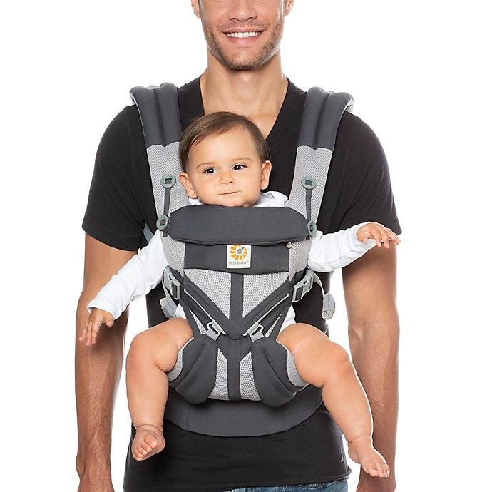 slide 1 of 6, Ergobaby Omni 360 Cool Air Mesh Baby Carrier - Carbon, 1 ct