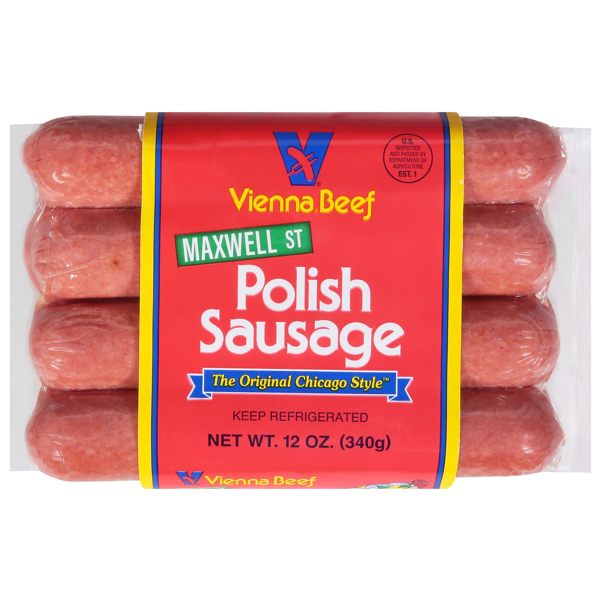 slide 1 of 9, Vienna Beef Vienna Beef Polish Sausage 12 oz, 12 oz