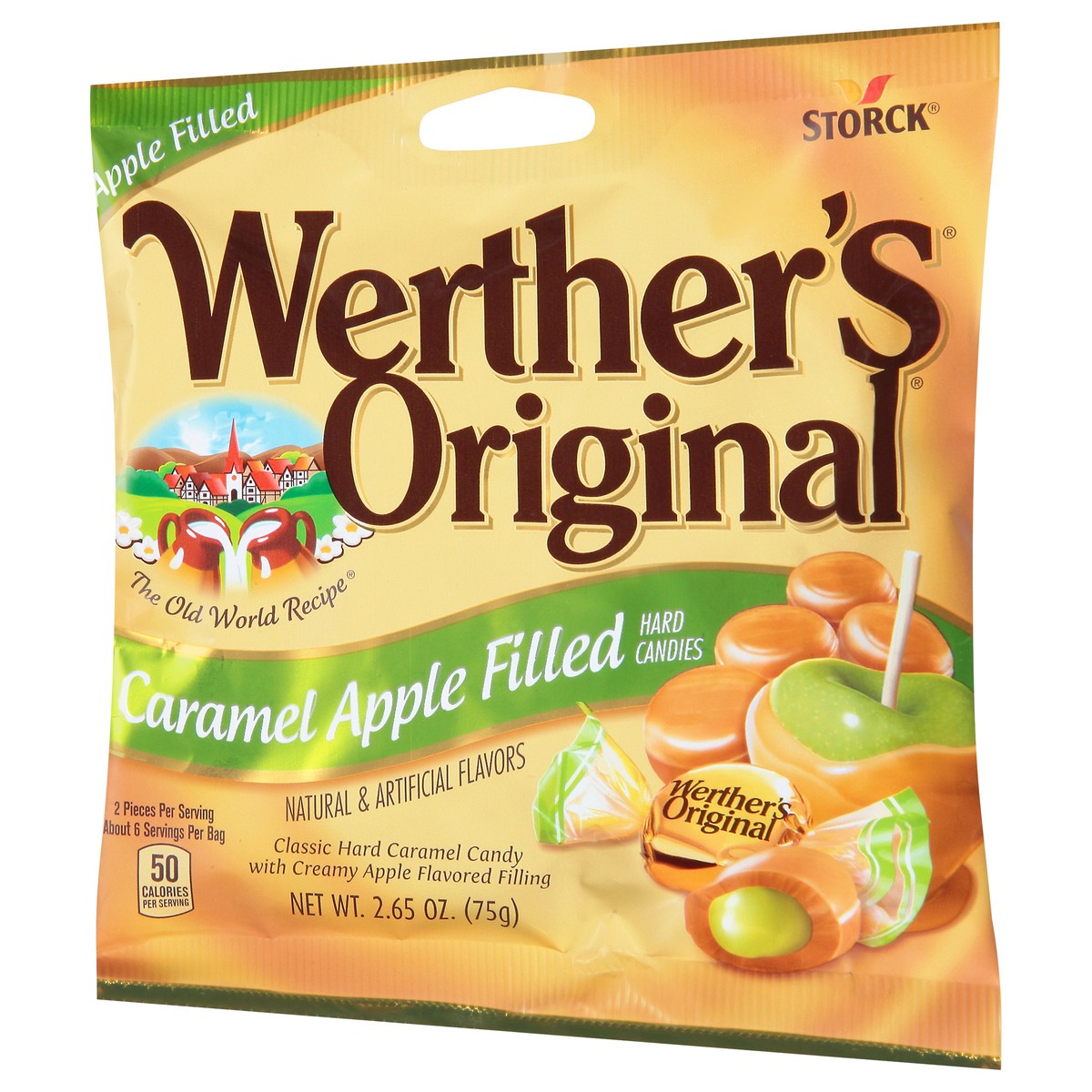 slide 4 of 9, Werther's Original Caramel Apple Filled Hard Candies 2.65 oz, 2.65 oz