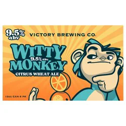 Victory Brewing Co. Witty Monkey 6 pk Can