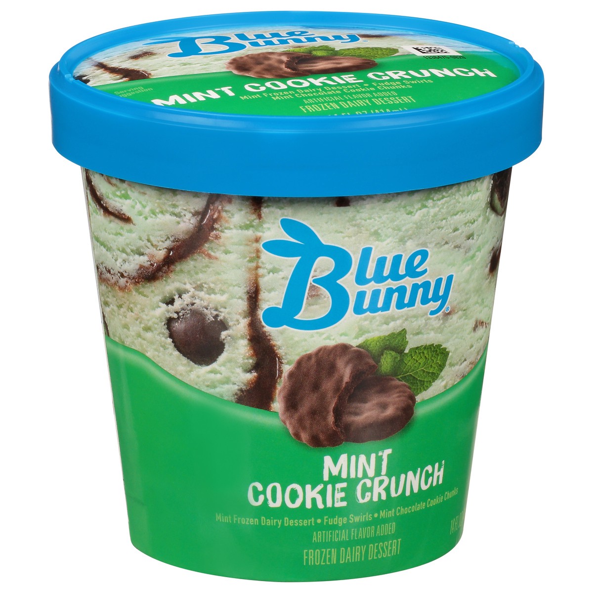 slide 2 of 11, Blue Bunny Mint Cookie Crunch Frozen Dessert, 1 ct