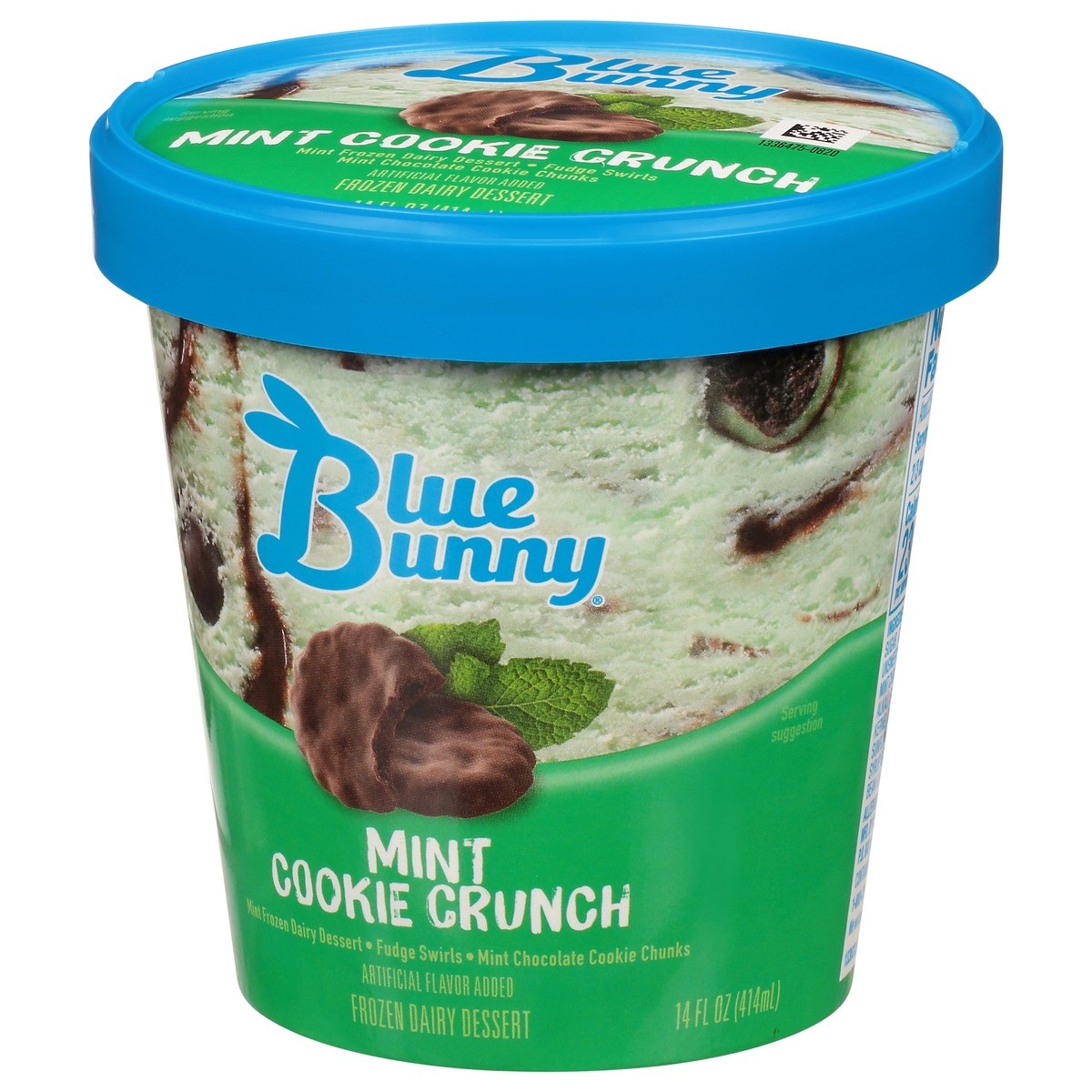 slide 3 of 11, Blue Bunny Mint Cookie Crunch Frozen Dessert, 1 ct
