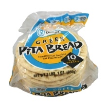 slide 1 of 1, Grecian Delight Pita Bread, 10 ct