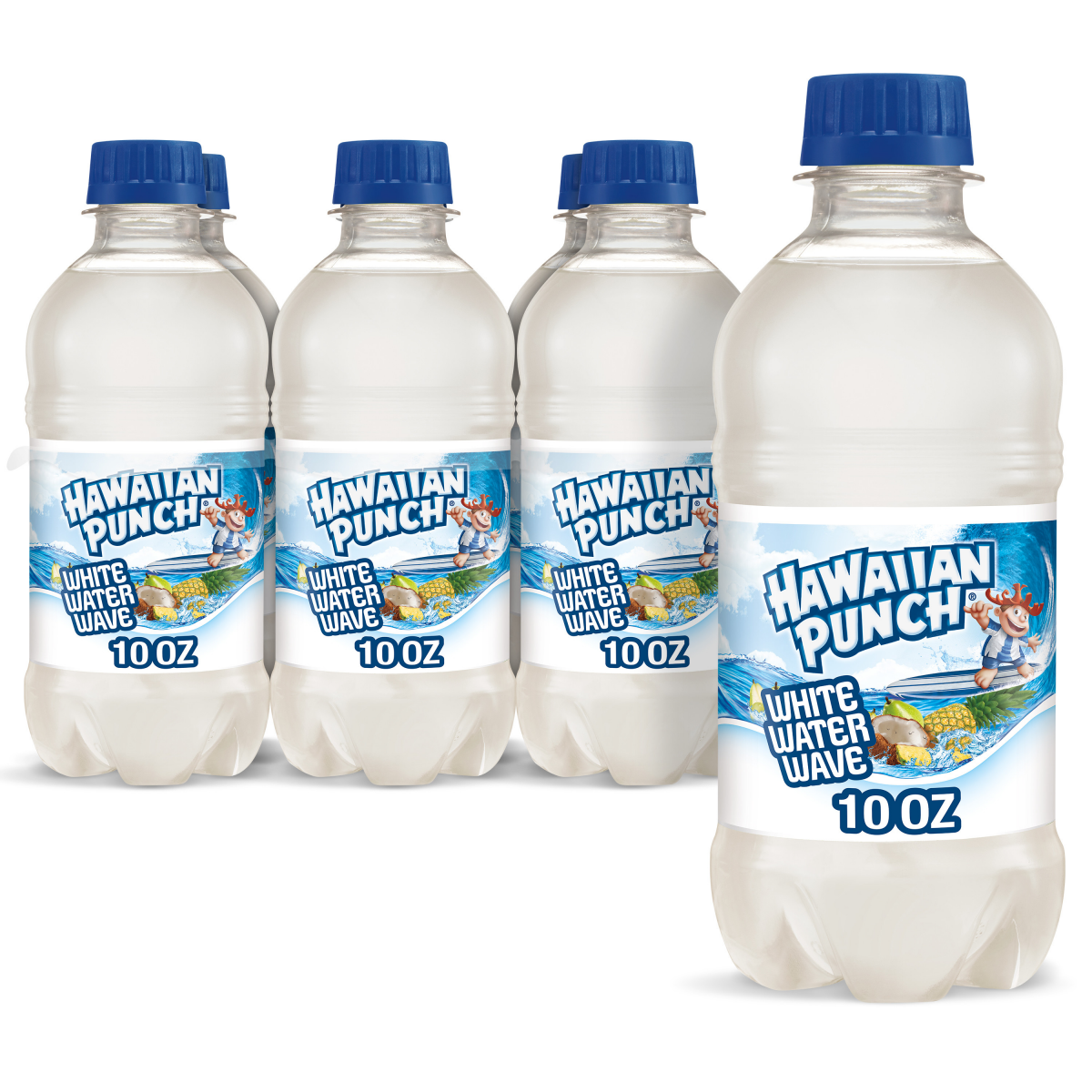 slide 1 of 19, Hawaiian Punch Whitewater Wave bottles, 6 ct; 10 fl oz