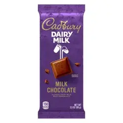 Cadbury DAIRY MILK Milk Chocolate Candy Bar, 3.5 oz