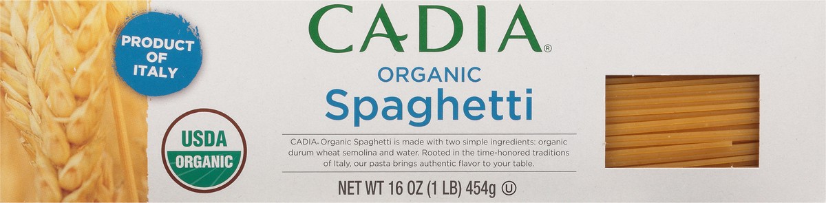 slide 6 of 14, Cadia Organic Spaghetti 16 oz, 16 oz