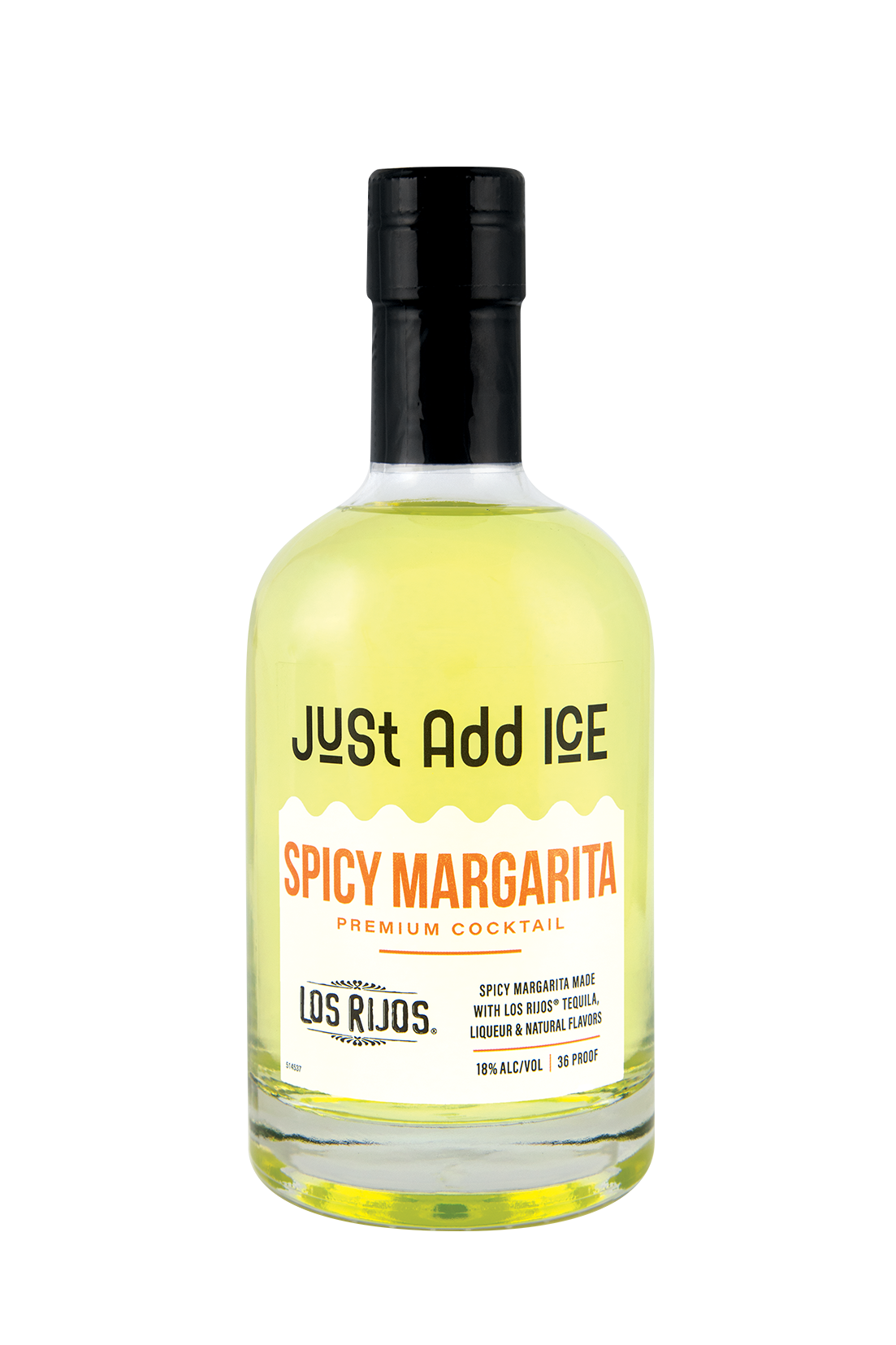 slide 1 of 1, Just Add Ice - Spicy Margarita W/ Los Rijos Tequila, 375 ml