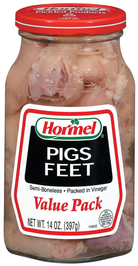 slide 1 of 1, Hormel Pigs Feet, 14 oz