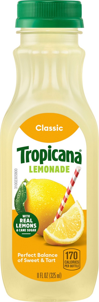 slide 3 of 11, Tropicana Lemonade, 11 fl oz