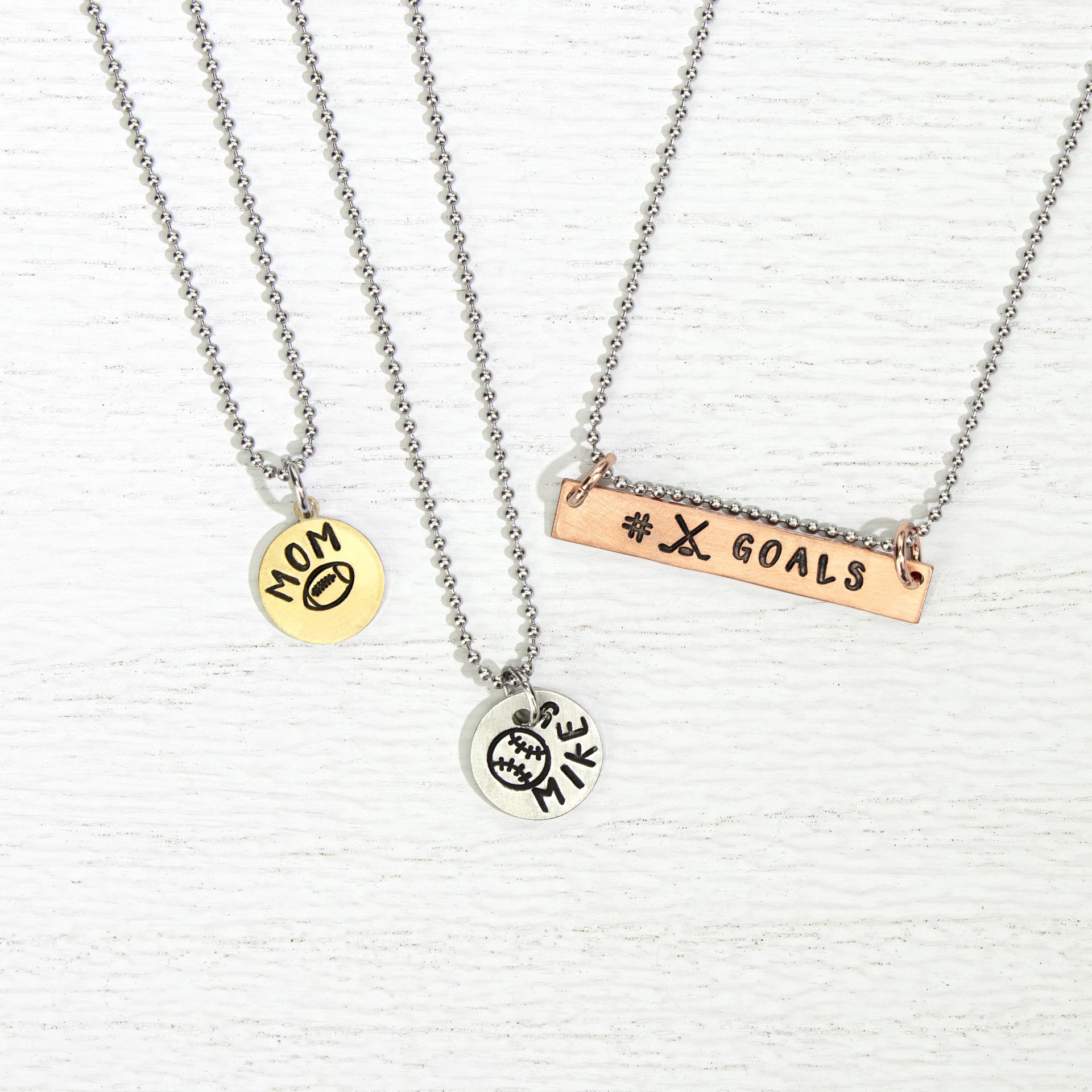 slide 5 of 5, Impressart 6mm Sports Metal Stamps Pack, 6 mm