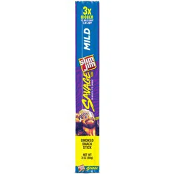 Slim Jim Smoked Mild Snack Stick Savage Size 3 oz