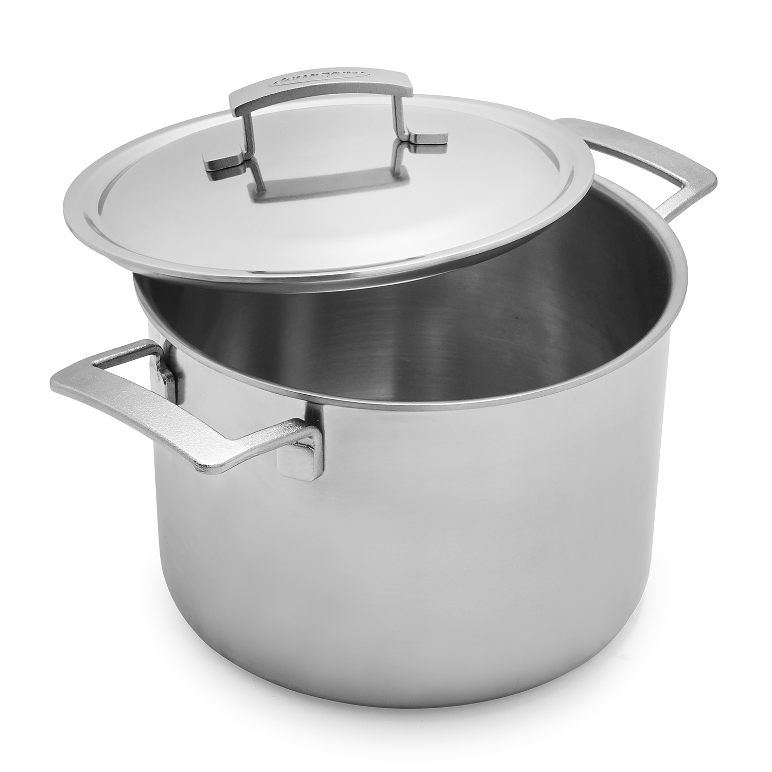 slide 1 of 1, Demeyere Industry5 Stockpot with Thermo Lid, 8 qt