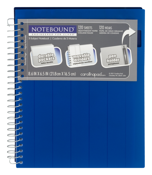 slide 1 of 1, Notebound Notebound Notebook, 1 ct