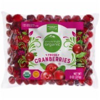 slide 1 of 1, Simple Truth Organic Fresh Cranberries, 8 oz