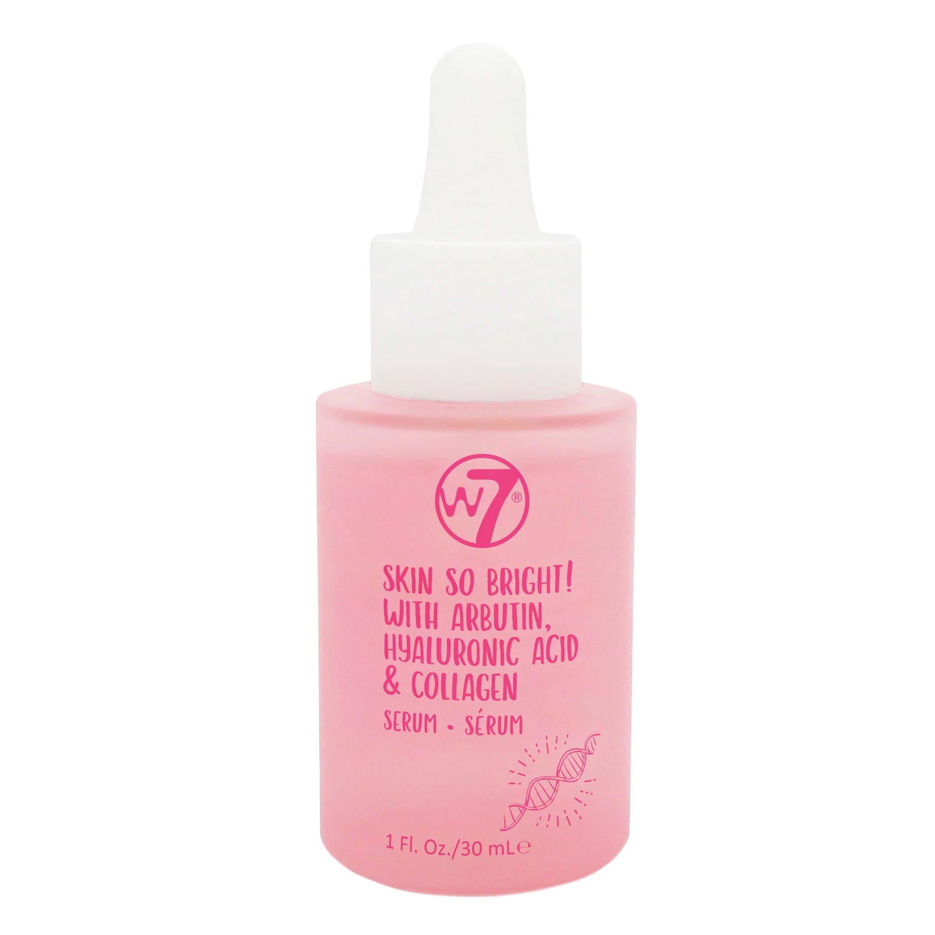 slide 1 of 1, W7 Skin So Bright! Face Serum, 1 oz