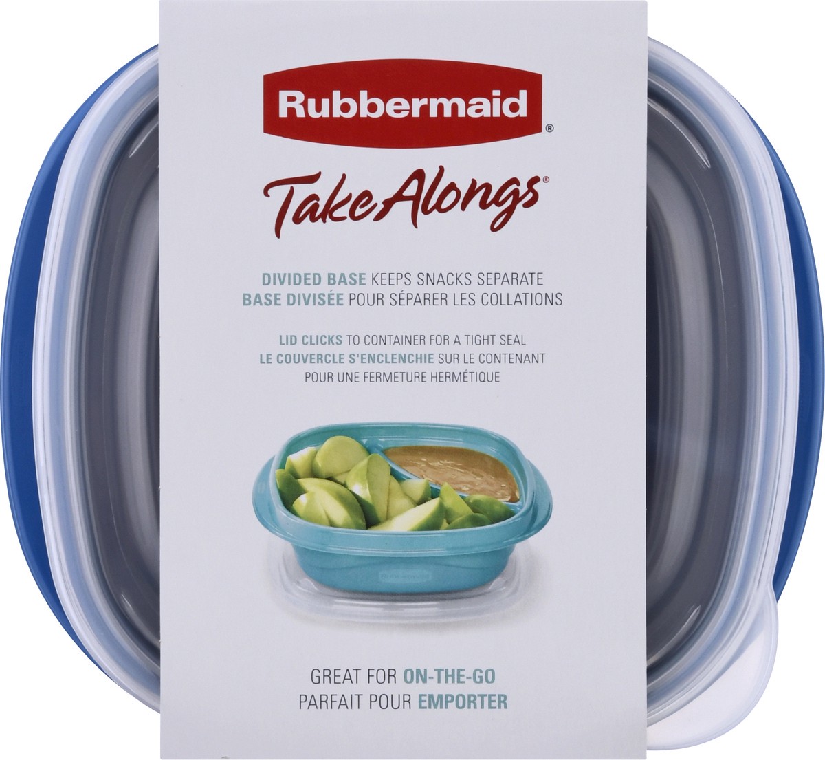 slide 9 of 9, Rubbermaid Take Alongs 2.35 Cups Containers & Lids 3 ea, 3 ct