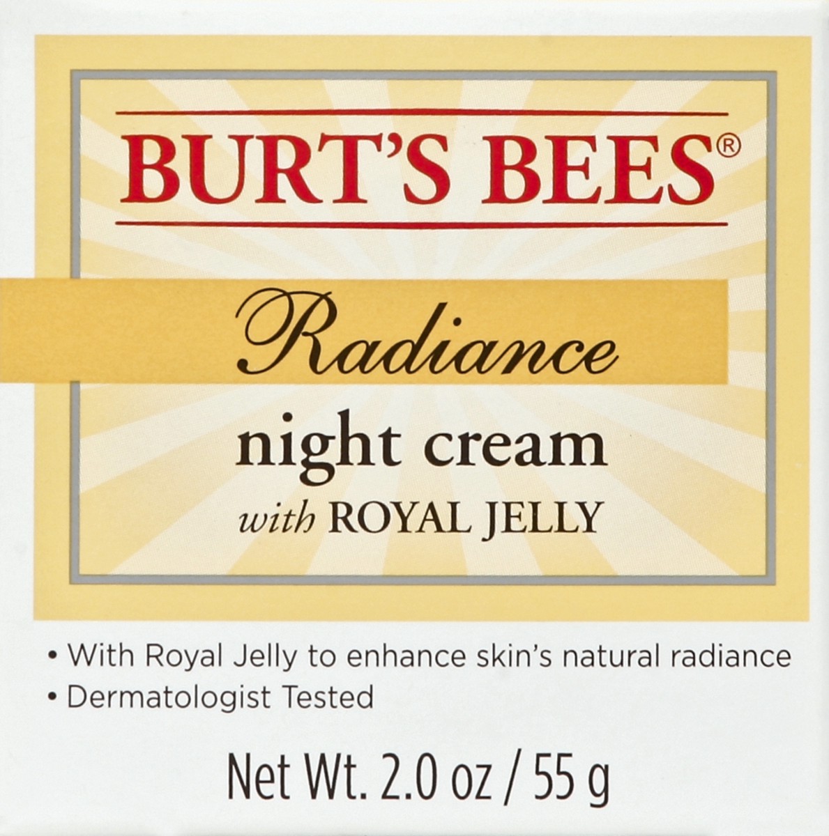 slide 4 of 4, Burt's Bees Night Cream 2 oz, 2 oz