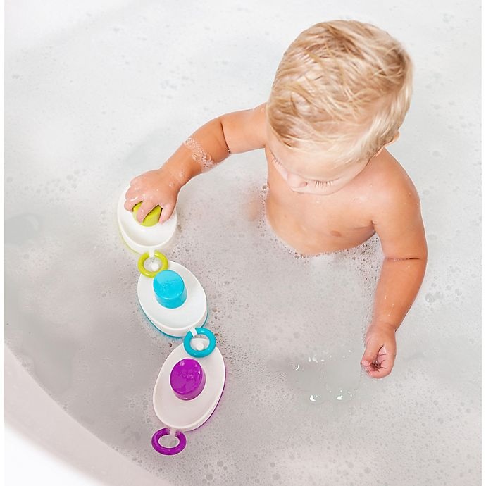 slide 4 of 4, Boon TONES Musical Boats Bath Toy Set, 3 ct