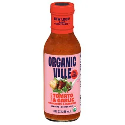 Organicville Sundried Tomato & Garlic Vinaigrette & Marinade 8 fl oz