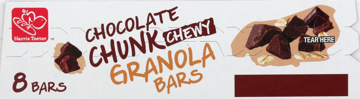 slide 7 of 10, Harris Teeter Chocolate Chunk Chewy Granola Bars, 6.8 oz