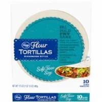 Kroger Soft Taco Size Flour Tortillas