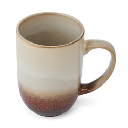 Pfaltzgraff Mug Round Latte Reactive Taupe 17 oz