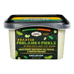 Culinary Cowgirls Roasted Poblano & Pickle Chilled Dip