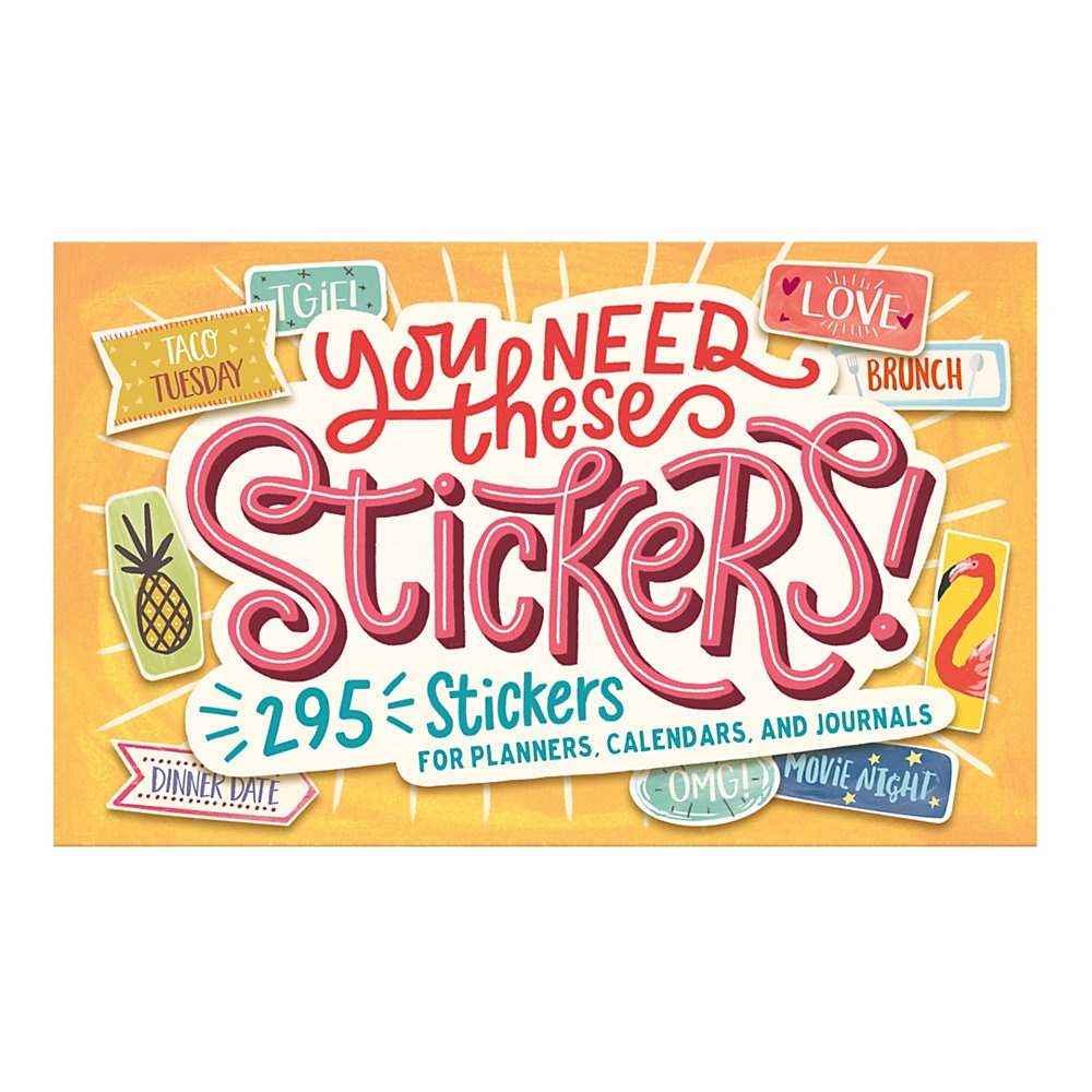 slide 1 of 1, Orange Circle Studio Studio Oh! Sticker Book, Assorted Colors, 1 ct