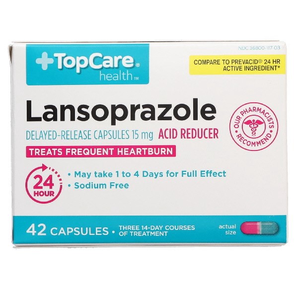 slide 1 of 10, Topcare Antacid, 42 ct