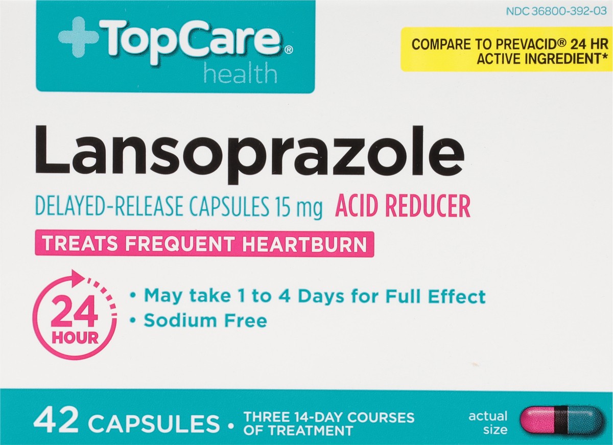 slide 7 of 10, Topcare Antacid, 42 ct