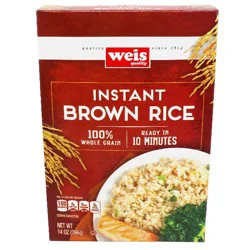 Weis Quality Instant Brown Rice