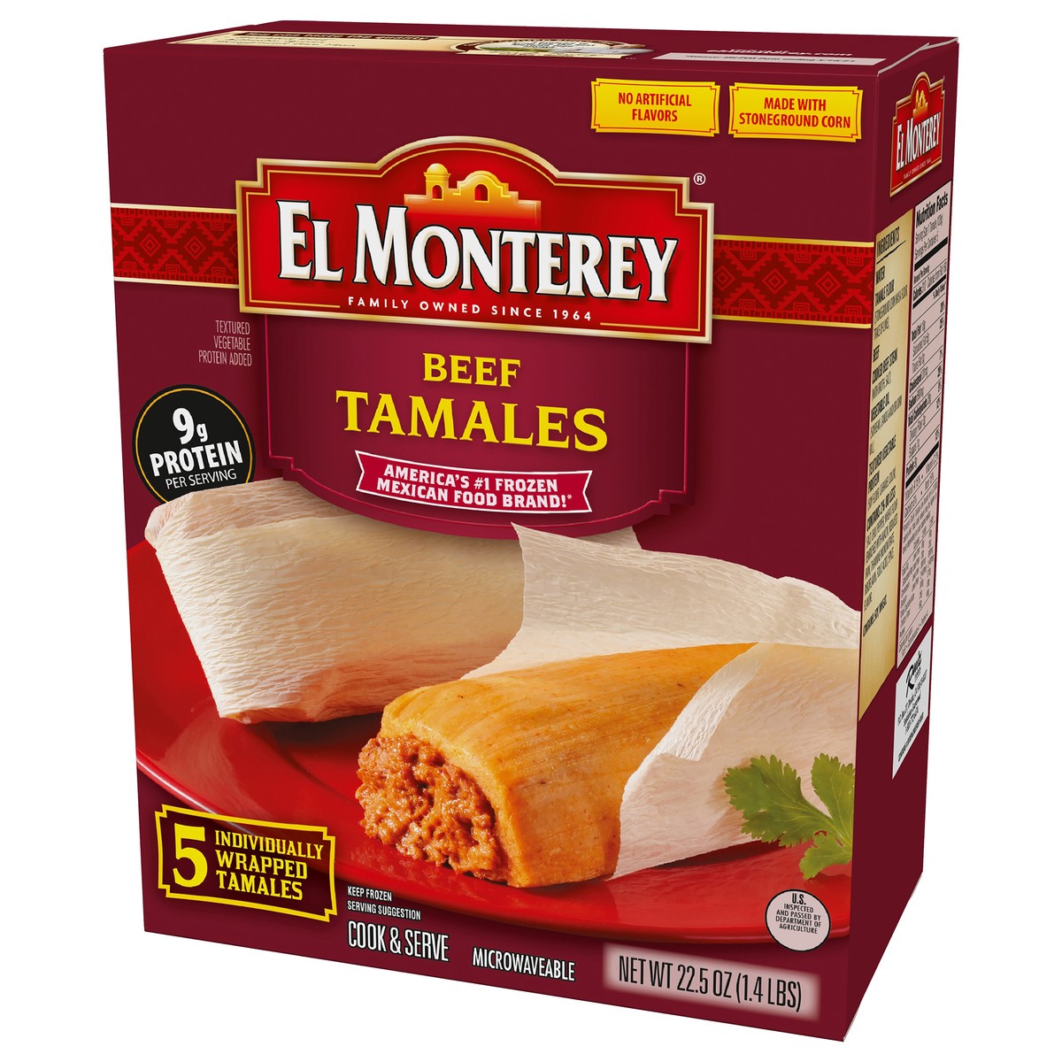 slide 5 of 9, El Monterey Tamales, 5 ct