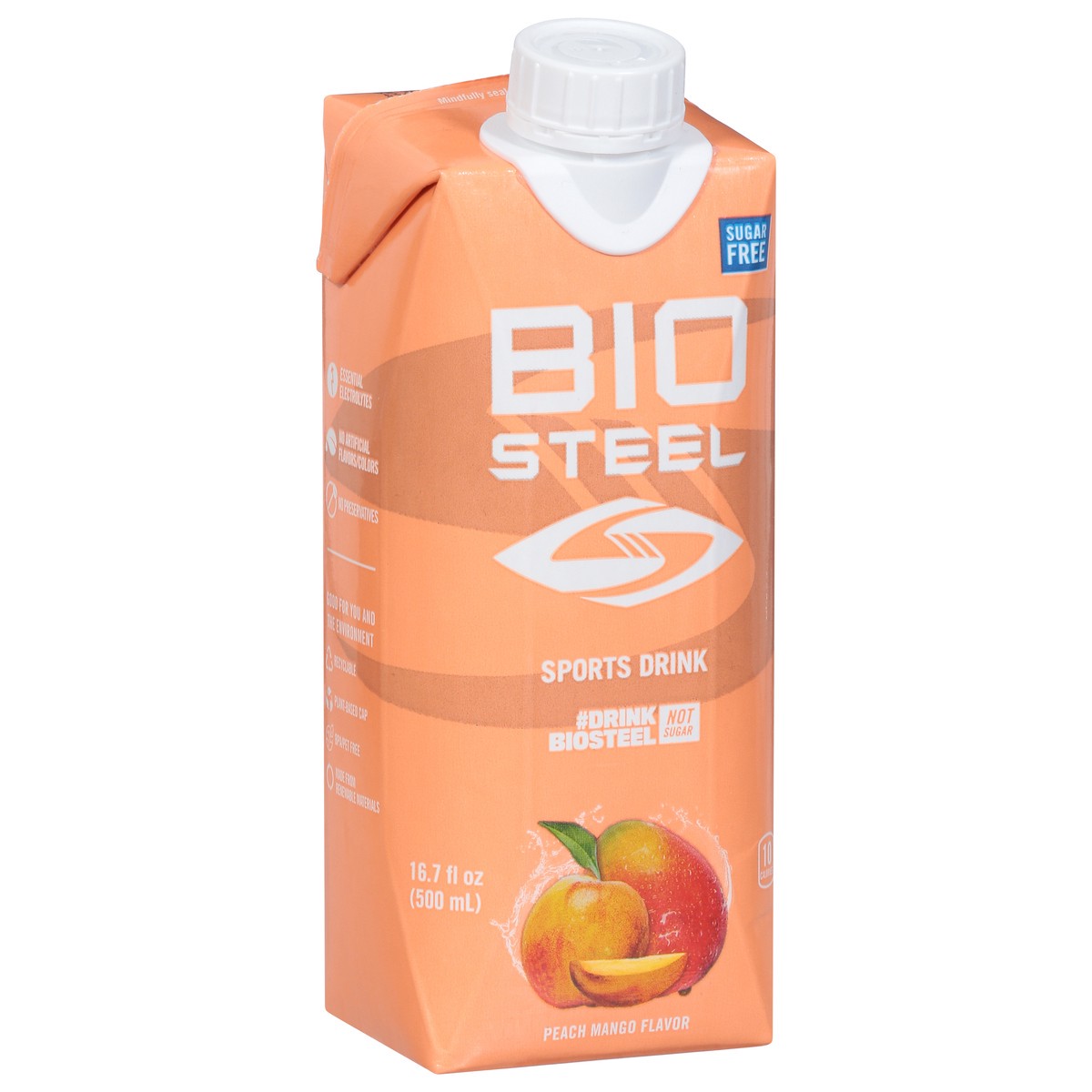 slide 2 of 9, BioSteel Peach Mango Sports Drink, 16.7 fl oz