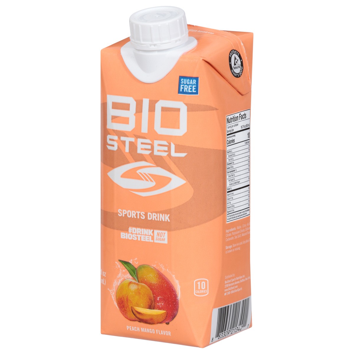 slide 3 of 9, BioSteel Peach Mango Sports Drink, 16.7 fl oz