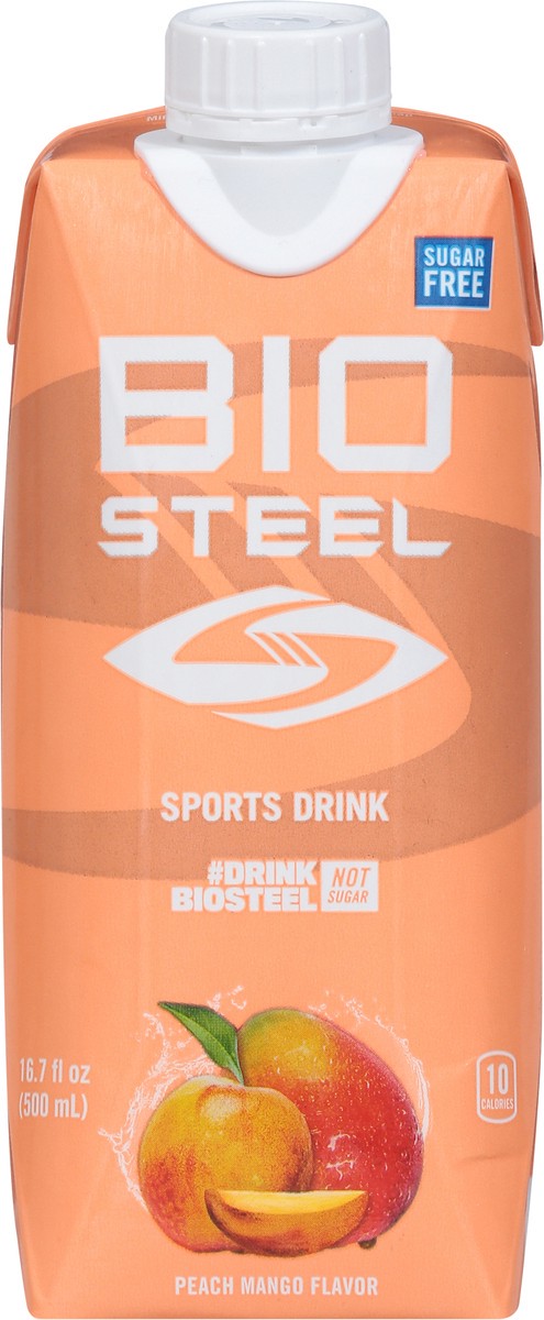 slide 6 of 9, BioSteel Peach Mango Sports Drink, 16.7 fl oz