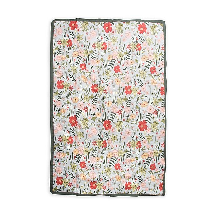 slide 1 of 5, Little Unicorn Primrose Outdoor Blanket - Teal/Red, 60 in x 84 in