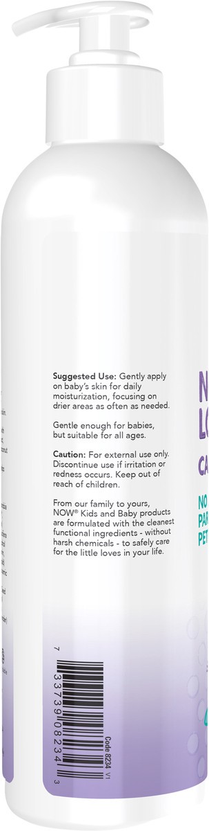 slide 4 of 7, NOW Nourishing Baby Lotion, Calming Lavender - 8 fl. oz., 8 fl oz