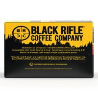 slide 3 of 5, Black Rifle Ground Dark Tactisquatch Coffee 12 - 0.39 oz K-Cup Pods, 12 ct