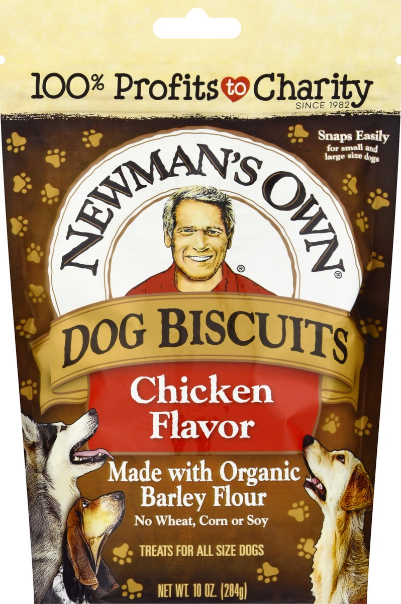 slide 7 of 11, Newman's Own Chicken Flavor Dog Biscuits 10 oz, 10 oz