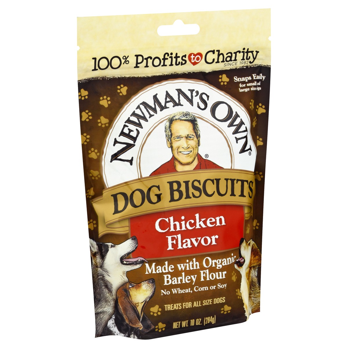 slide 6 of 11, Newman's Own Chicken Flavor Dog Biscuits 10 oz, 10 oz