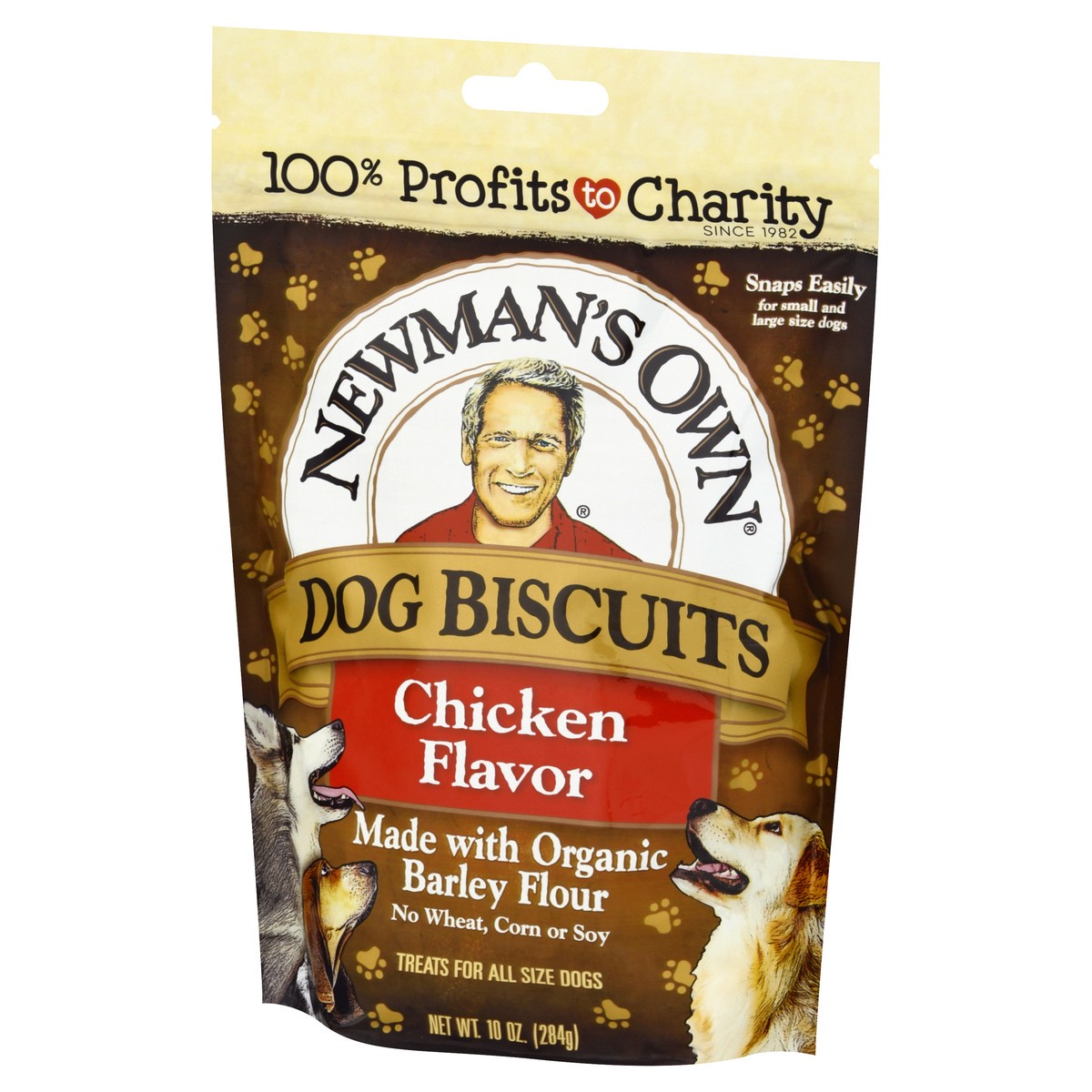 slide 3 of 11, Newman's Own Chicken Flavor Dog Biscuits 10 oz, 10 oz