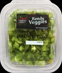Harris Teeter Farmers Market Diced Green Peppers