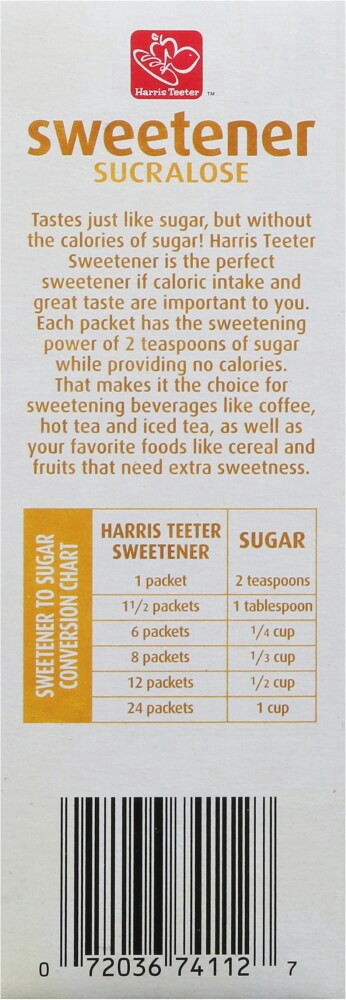 slide 3 of 4, Harris Teeter Sucralose Sweetner, 200 ct