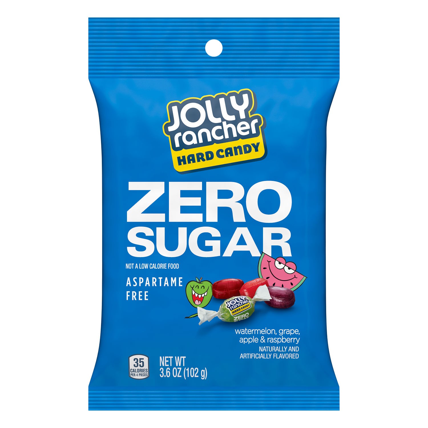 slide 1 of 6, Jolly Rancher Sugar Free Assorted Candies, 3.6 oz